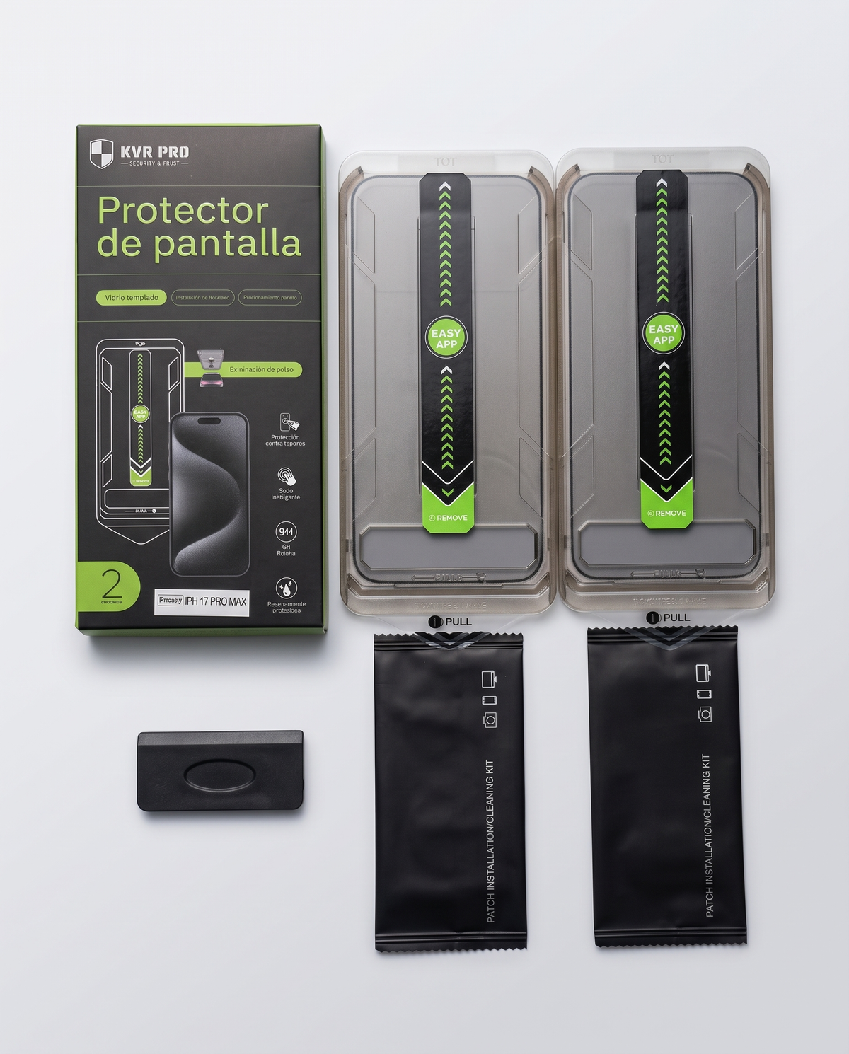 KVR PRO™ | Vidrio Templado iPhone Pack x2