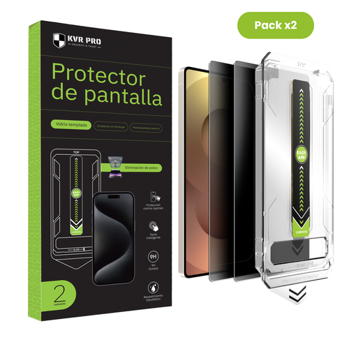 KVR PRO™ | Vidrio Templado Samsung Galaxy S Pack x2