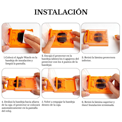 KVR PRO™ | Vidrio Templado Apple Watch