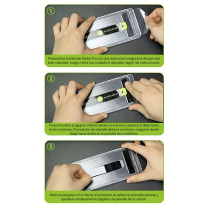 KVR PRO™ | Vidrio Templado iPhone Pack x2